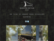 Tablet Screenshot of blackstonegc.com